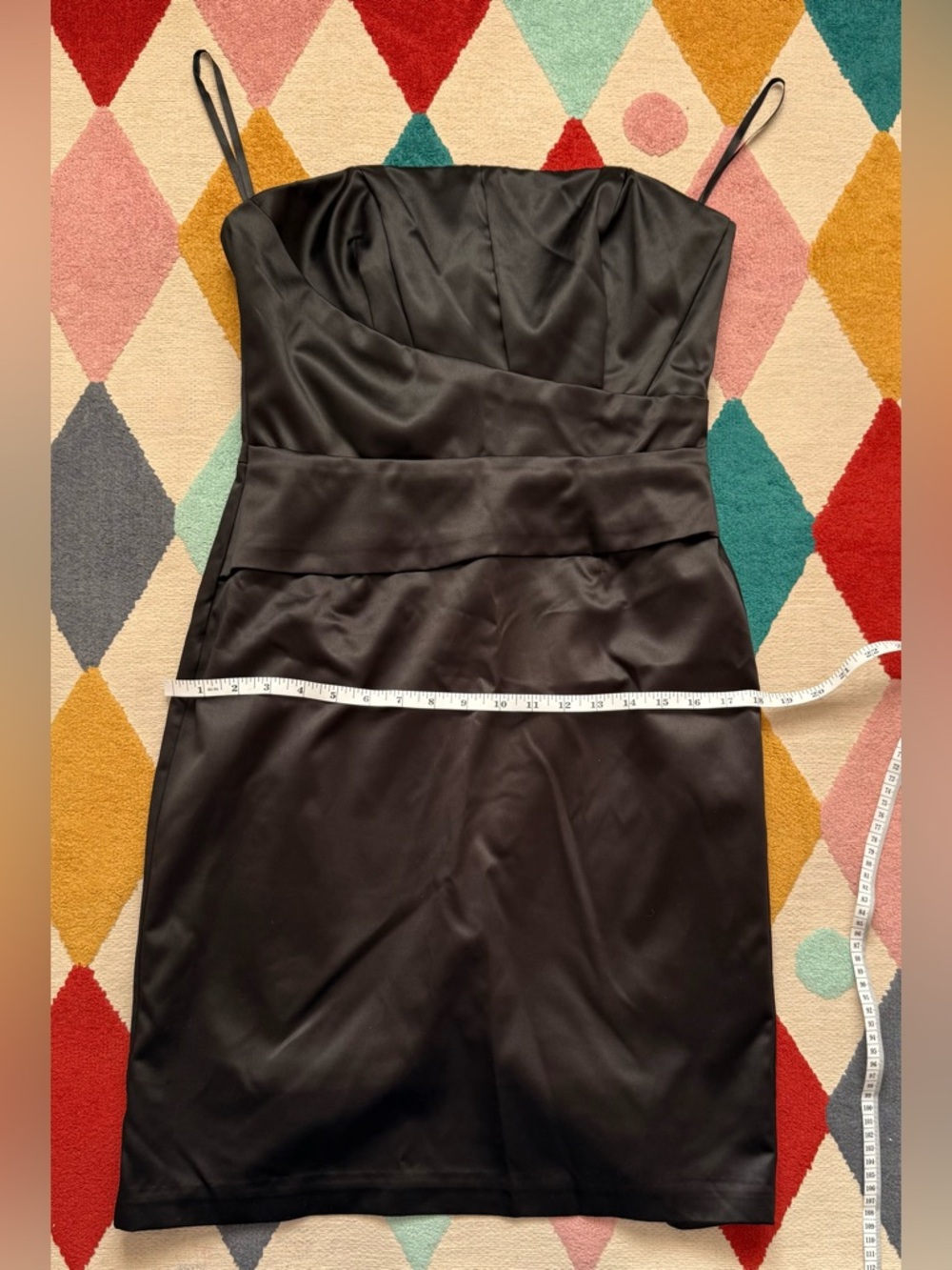 White House Black Market Black Strapless Cocktail Dress - Size 10